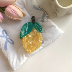 Fruit Salad Acetate Hair Claw Clip - View 11 | TEVQA