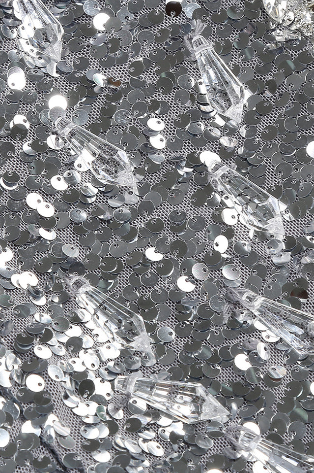 Crystal Sequin Two Piece Maxi Dress | Dress In Beauty