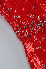 Caitlin Off Shoulder Sequin Midi Dress | Dress In Beauty