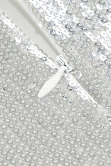 Faye Sequin Flower Mini Dress | Dress In Beauty