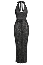 Lorena Sequin Maxi Dress - View 9 | TEVQA