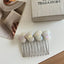 Heart Acetate Hair Comb Pin - View 6 | TEVQA