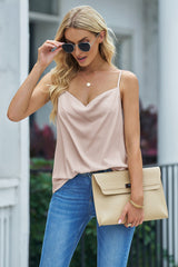 Basic Satin Tank Top | Dress In Beauty