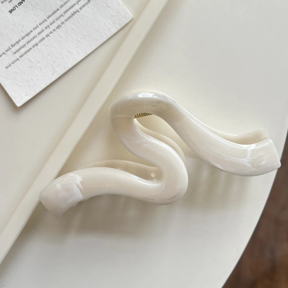 "Sunshine & Cream" Summer Statement Hair Claw Clip Collection (4 Styles)