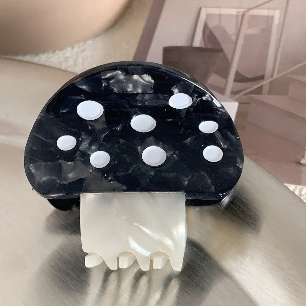 Mushroom hair claw clip - View 9 | TEVQA