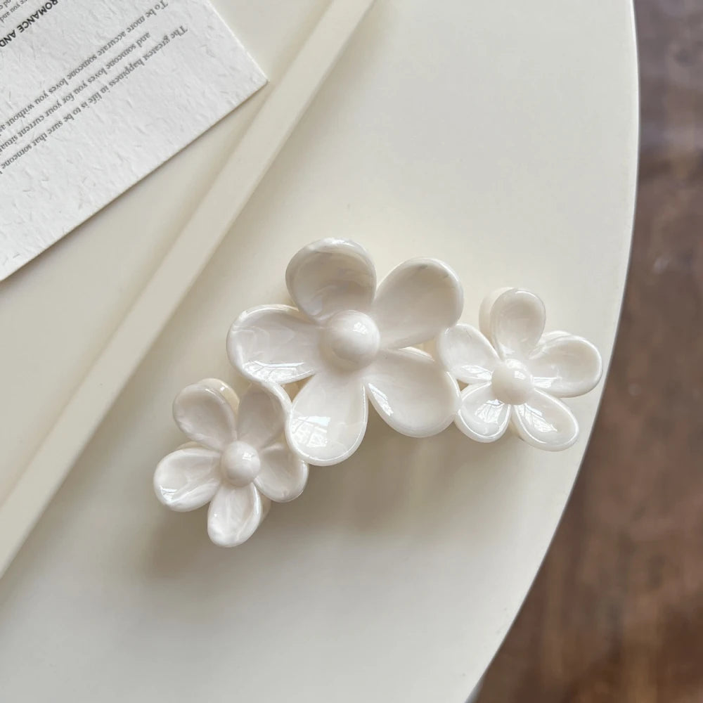 "Sunshine & Cream" Summer Statement Hair Claw Clip Collection (4 Styles)