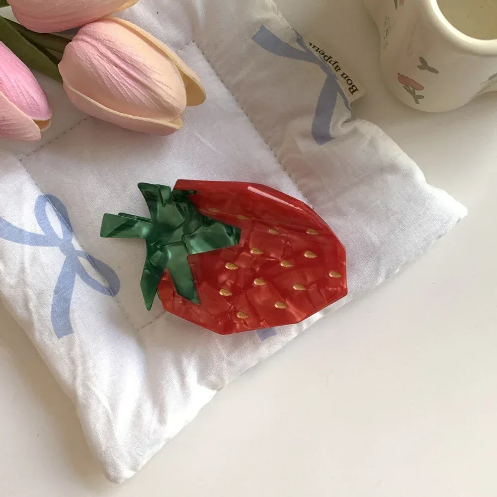 Fruit Salad Acetate Hair Claw Clip - View 15 | TEVQA