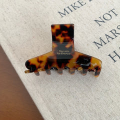 2.8 Inch French Style Acetate Hair Claw Clip - Medium Size