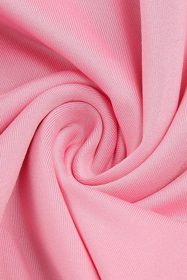 Rose Detail One Shoulder Mini Dress - View 15 | TEVQA