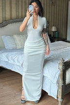 Column Maxi Dress - View 6 | TEVQA