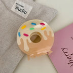 Donut shaped hair claw clip with icing and sprinkle details - View 6 | TEVQA