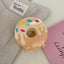 Donut shaped hair claw clip with icing and sprinkle details - View 6 | TEVQA