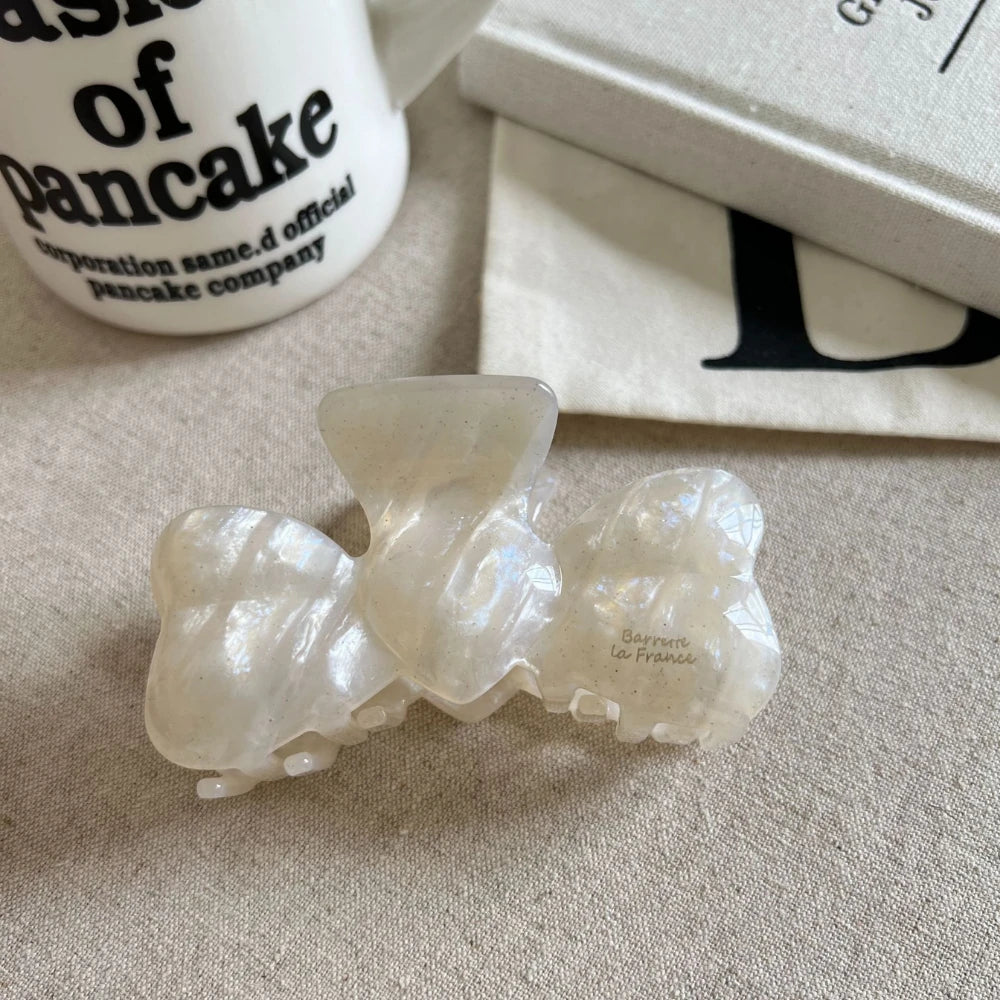 3D Acetate Bow Hair Claw Clip (3.5 Inch)