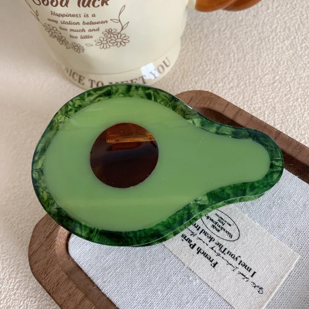 Pizza slice design hair claw clip - View 9 | TEVQA