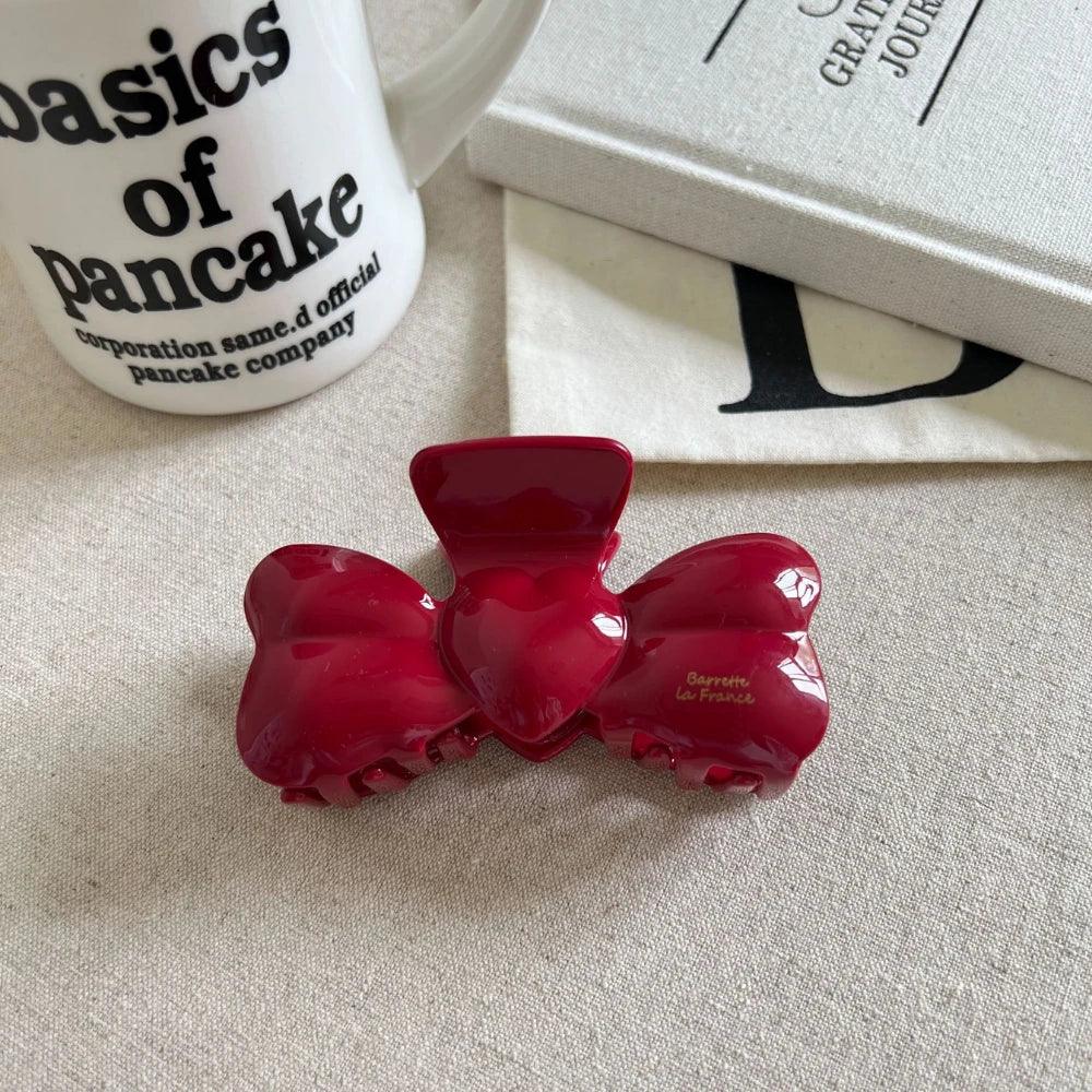 3D Acetate Bow Hair Clip - View 7 | TEVQA