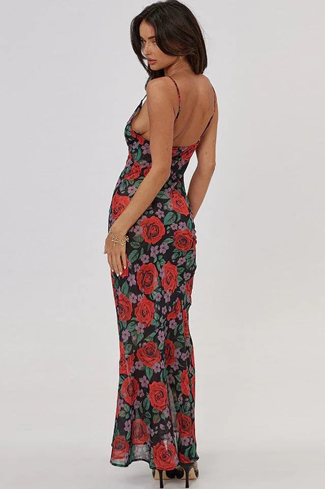Floral Maxi Dress Evening Wear Secondary image