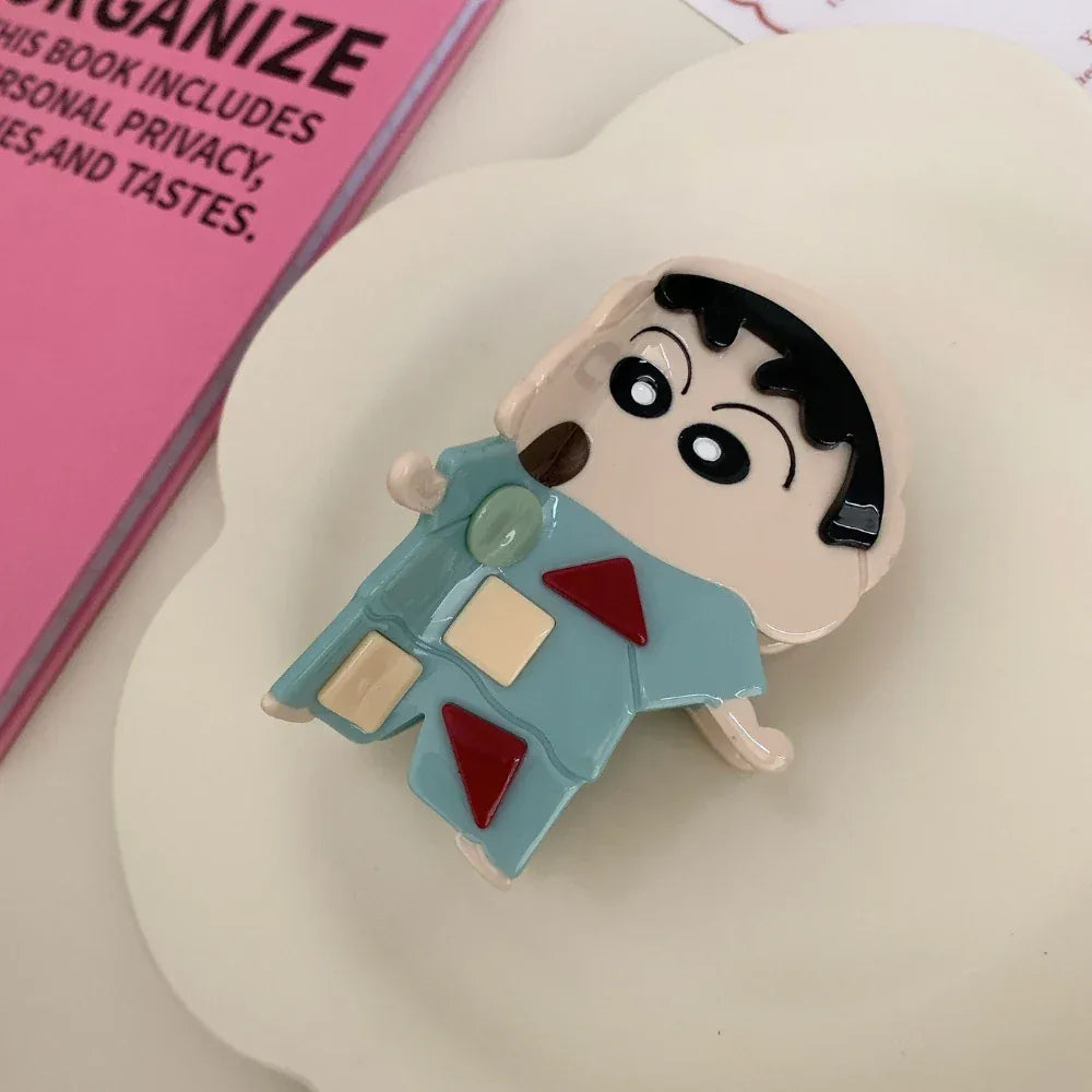 Cartoon character hair claw clip made from acetate - View 9 | TEVQA