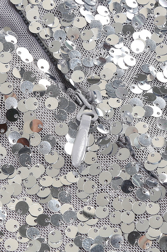 Crystal Sequin Two Piece Maxi Dress | Dress In Beauty