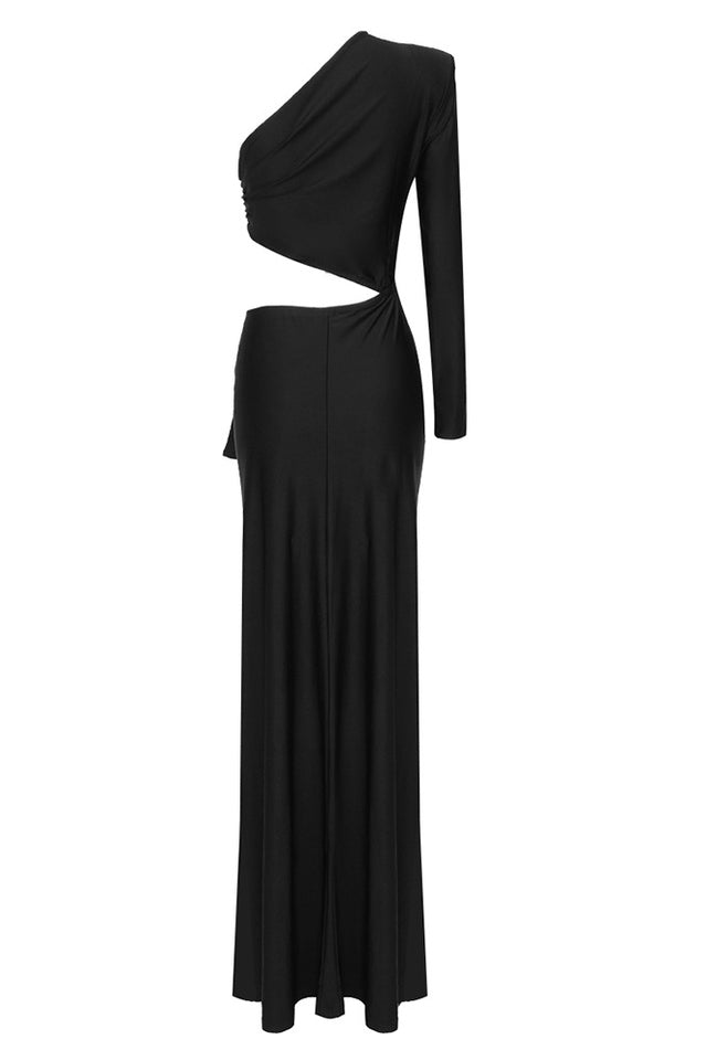 Gathered Single Shoulder Dress | Dress In Beauty