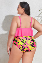 Floral High Waist Bikini Set - View 38 | TEVQA