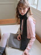 Soft Luxe Mohair Wool Blend Scarf