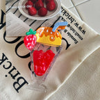 Whimsical "Dopamine" Food & Ice Cream Acetate Clip Collection (4 Inch) - TEVQA