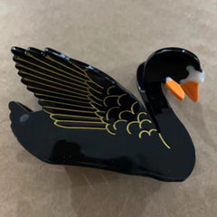 3.15 Inch Farm Animal Acetate Hair Claw - Solid 30g Cottagecore Clip