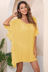 Ruffle Loose Beach Cover Up Dress | Dress In Beauty