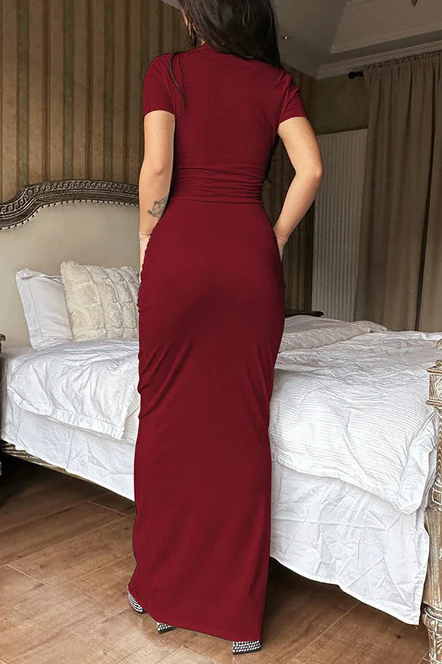 Column Maxi Dress - View 11 | TEVQA