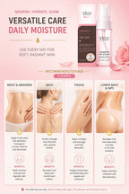 Nourishing skin serum in a clear bottle with pink liquid and floral packaging - View 10 | TEVQA