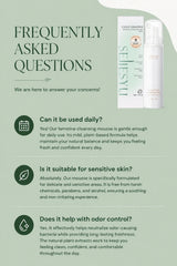 Gentle pH Balancing Cleansing Mousse bottle with botanical illustrations - View 13 | TEVQA