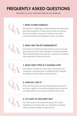 Nourishing skin serum in a clear bottle with pink liquid and floral packaging - View 13 | TEVQA