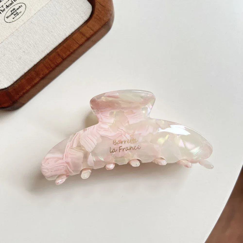 Large Acetate Hair Claw Clip - View 6 | TEVQA