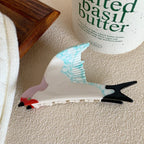 Flying Swallow Acetate Hair Claw Clip - View 6 | TEVQA
