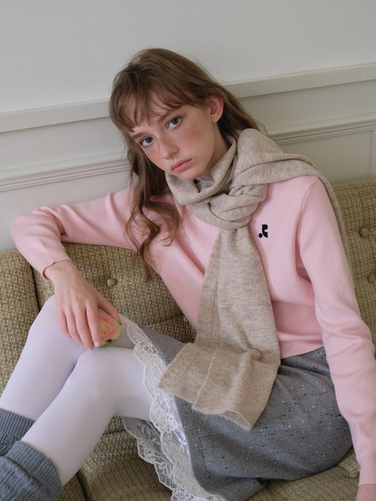 Soft Luxe Mohair Wool Blend Scarf