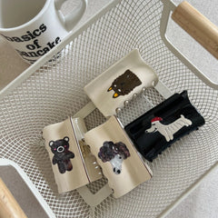 Artistic 3D Animal Acetate Hair Claw Clip - 3.15 Inch