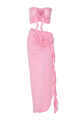 Arrietty Flower Draped Skirt Set | Dress In Beauty