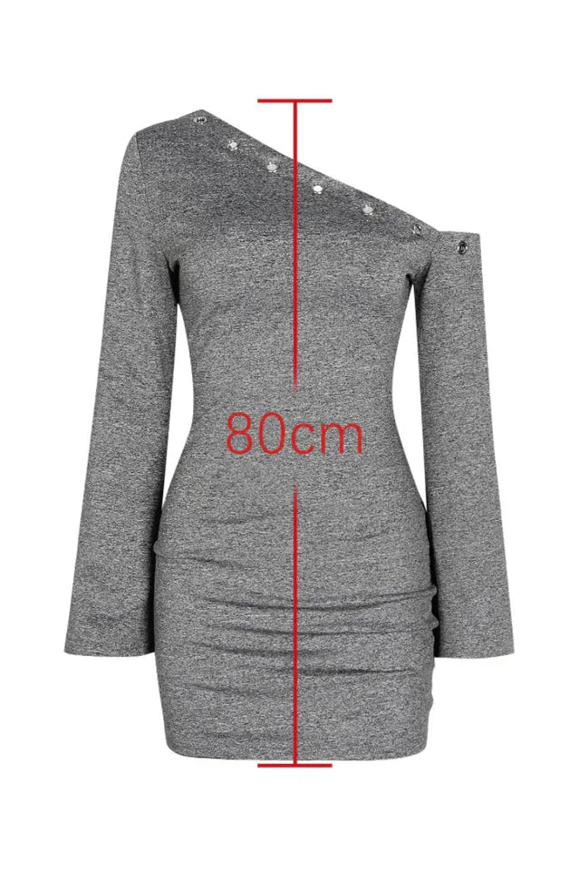 Long sleeve mini dress - View 10 | TEVQA