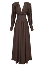 Rosey Tan Maxi Dress - View 23 | TEVQA