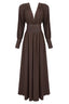 Rosey Tan Maxi Dress - View 23 | TEVQA