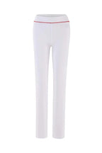 Fitted knit hoodie and trackpant set with V-neckline and thumbholes - View 22 | TEVQA