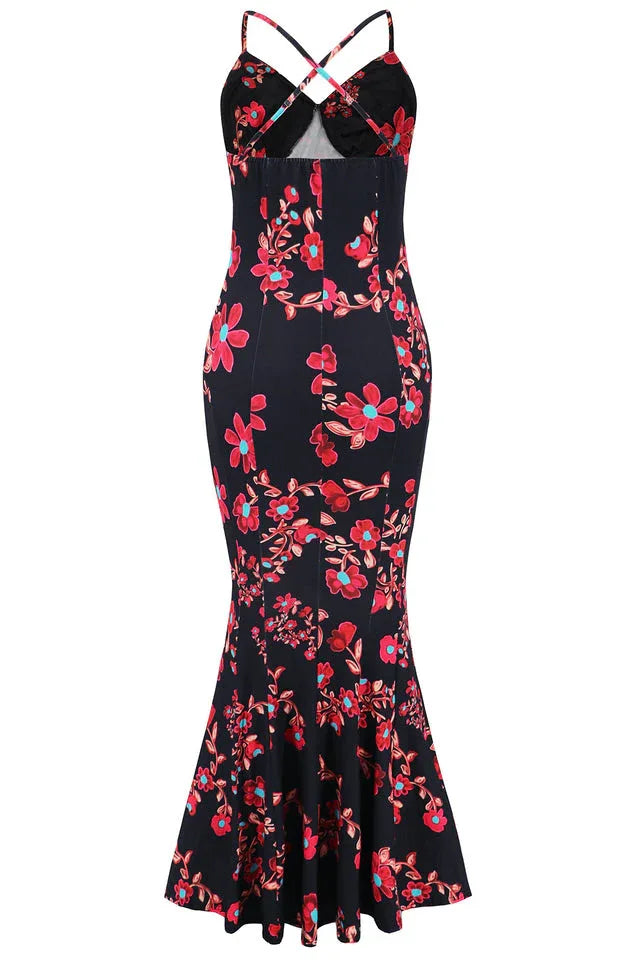 Mermaid Fishtail Dress - View 15 | TEVQA