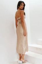 Chilling On My Own Maxi Dress - TEVQA