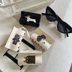 Artistic 3D Animal Acetate Hair Claw Clip - 3.15 Inch