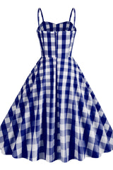 Barbie Movie Margot Pink Plaid Check Dress | Dress In Beauty