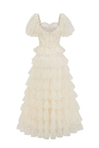 Lisette Ruffle Off Shoulder Gown - View 12 | TEVQA