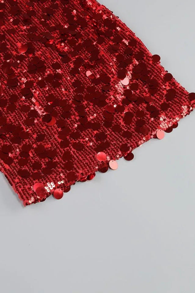 Strapless Sequin Mini Dress - View 15 | TEVQA