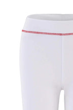 Fitted knit hoodie and trackpant set with V-neckline and thumbholes - View 23 | TEVQA