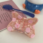 Butterfly Acetate Hair Claw Clip - View 7 | TEVQA