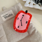 Novelty acetate hair claw clip with retro clock or phone design - View 7 | TEVQA